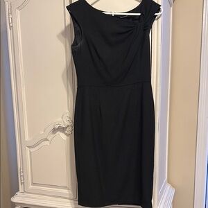 Elegant WHBM Black Dress
